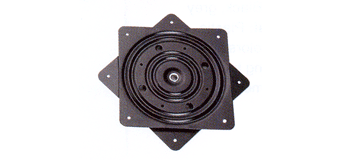  Подставка поворотная 236*236 мм, черня, металлическая TS-105